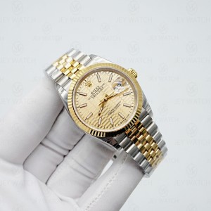 EW/ 롤렉스 데이저스트 36MM 골드 모티브 126233//