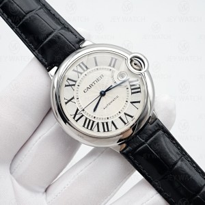 AF/ 발롱블루 드 까르띠에 42mm 오토메틱 레더//