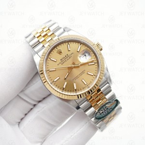 CLEAN클린/롤렉스 데이저스트 36mm 콤비 바