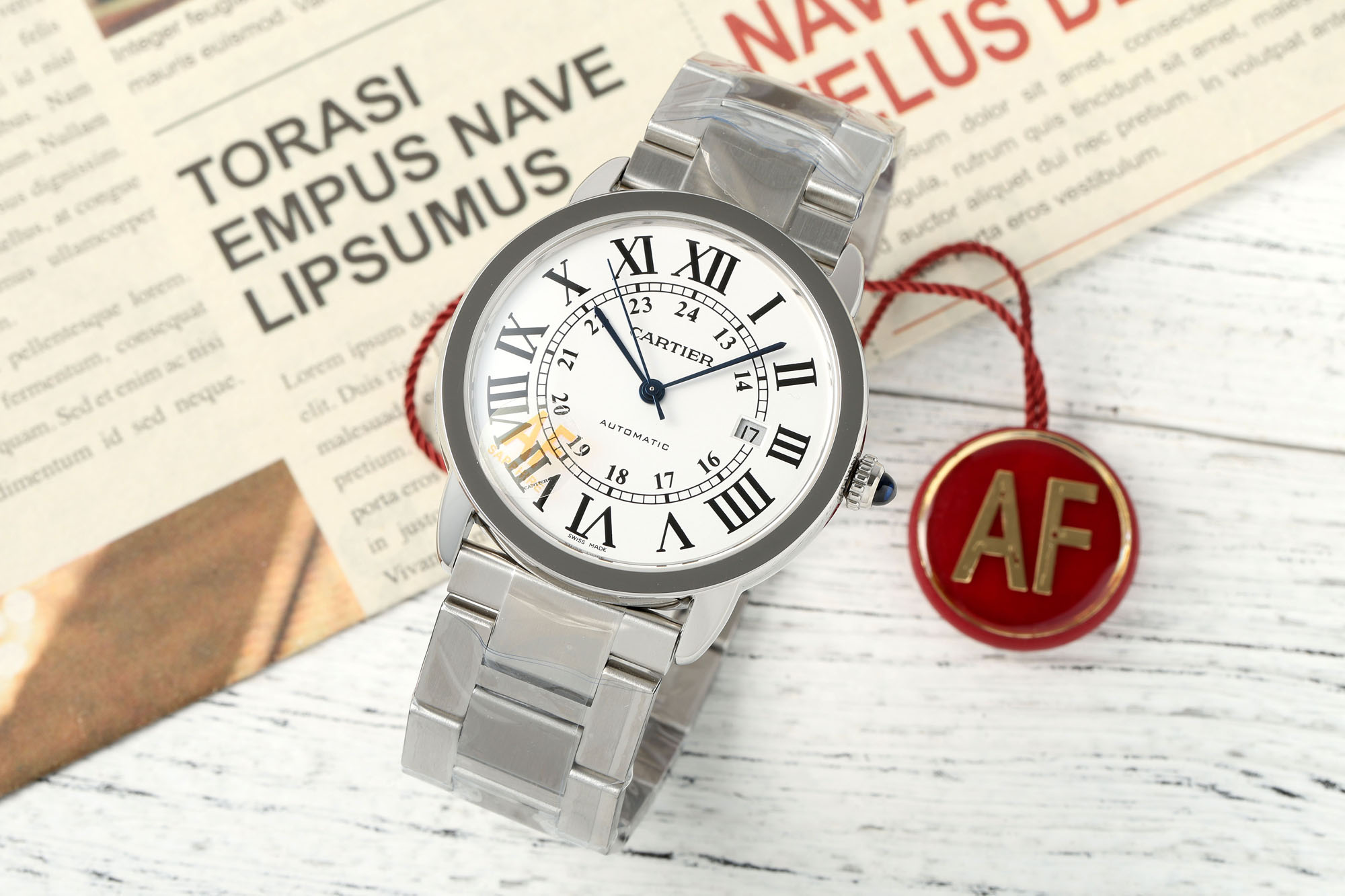 AF/까르띠에 롱드솔로 42mm