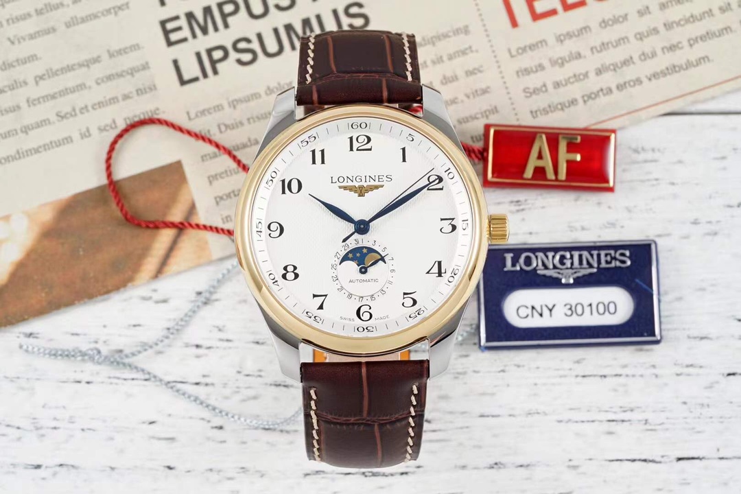 AF/론진 42MM 마스터 컬렉션 문페이즈