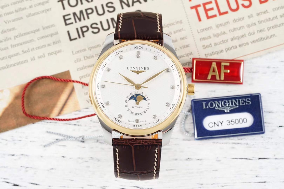 AF/론진 42MM 마스터 컬렉션 문페이즈