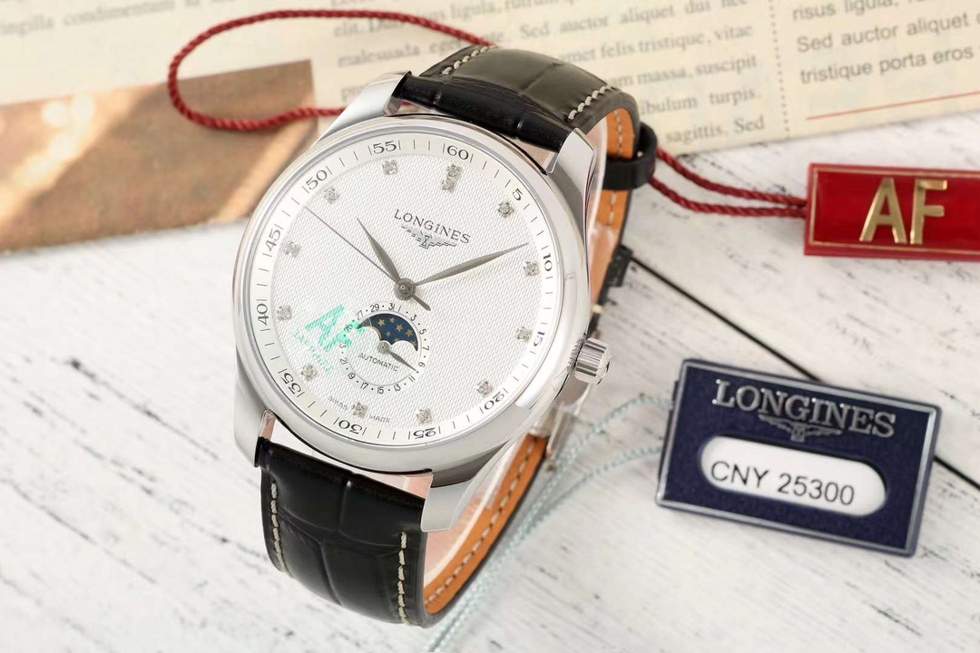 AF/론진 42MM 마스터 컬렉션 문페이즈