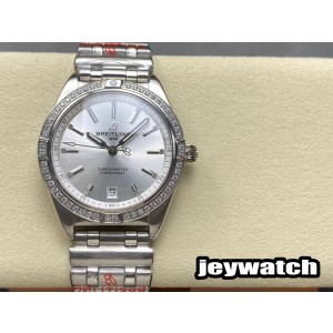 BLS/브라이틀링 크로노맷 A10380101L1A1 36mm