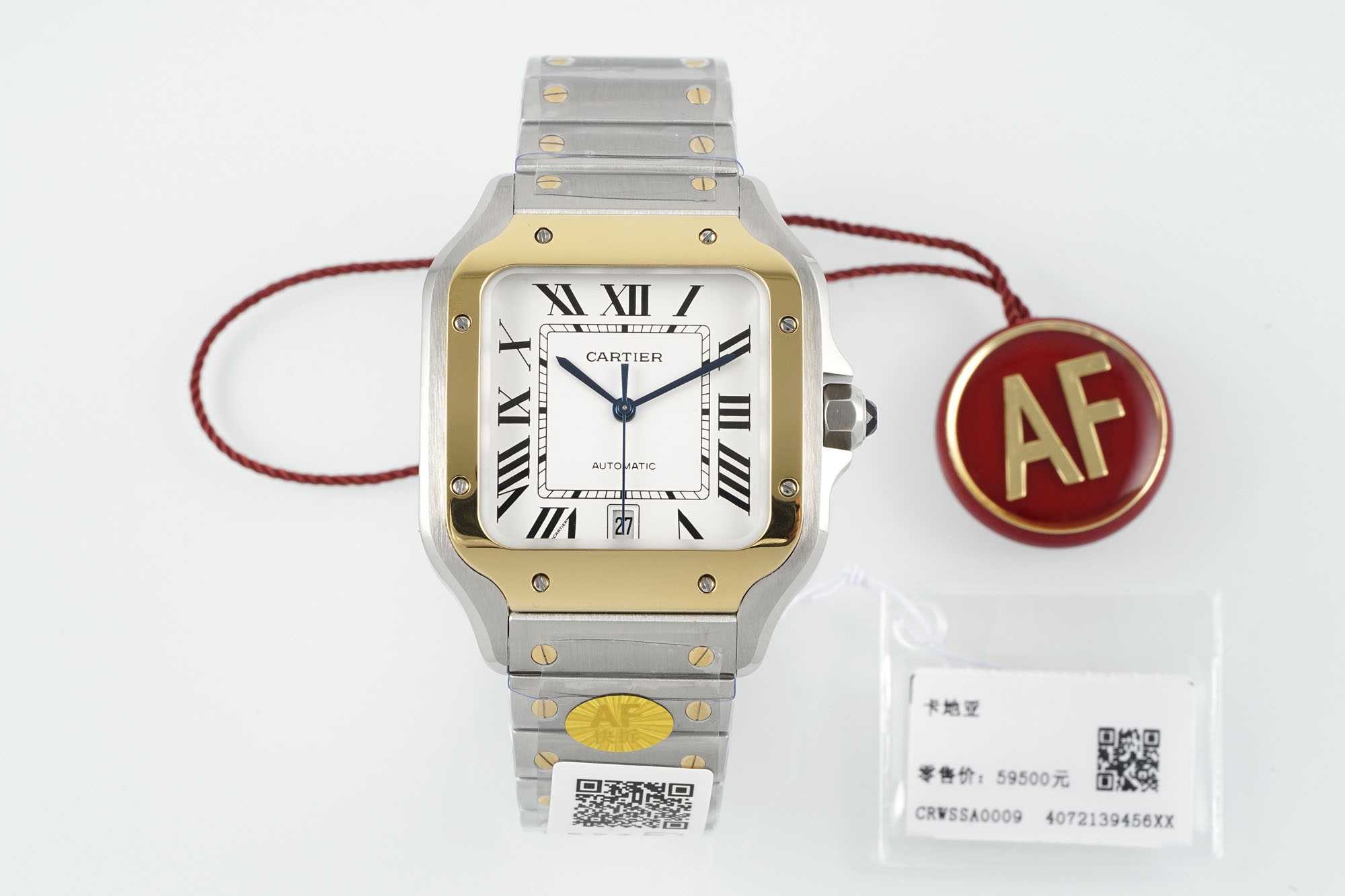 AF/까르띠에 산토스 47.5MM×39.8MM
