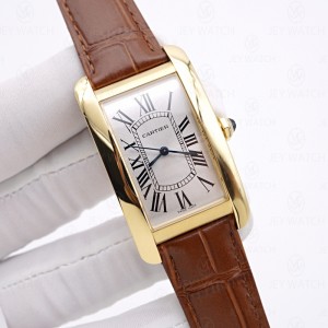 AF/ 까르띠에 탱크 아메리칸 골드 라지 WGTA0300