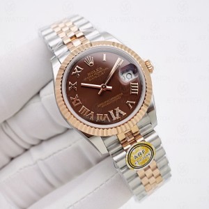 ARF/ 롤렉스 데이저스트 에버로즈 31MM 로만 콤비//