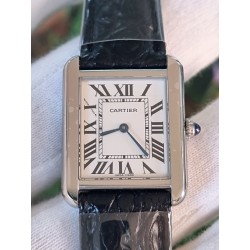 (판매완료)AF/까르띠에 탱크 솔로 워치 스몰 엘리/