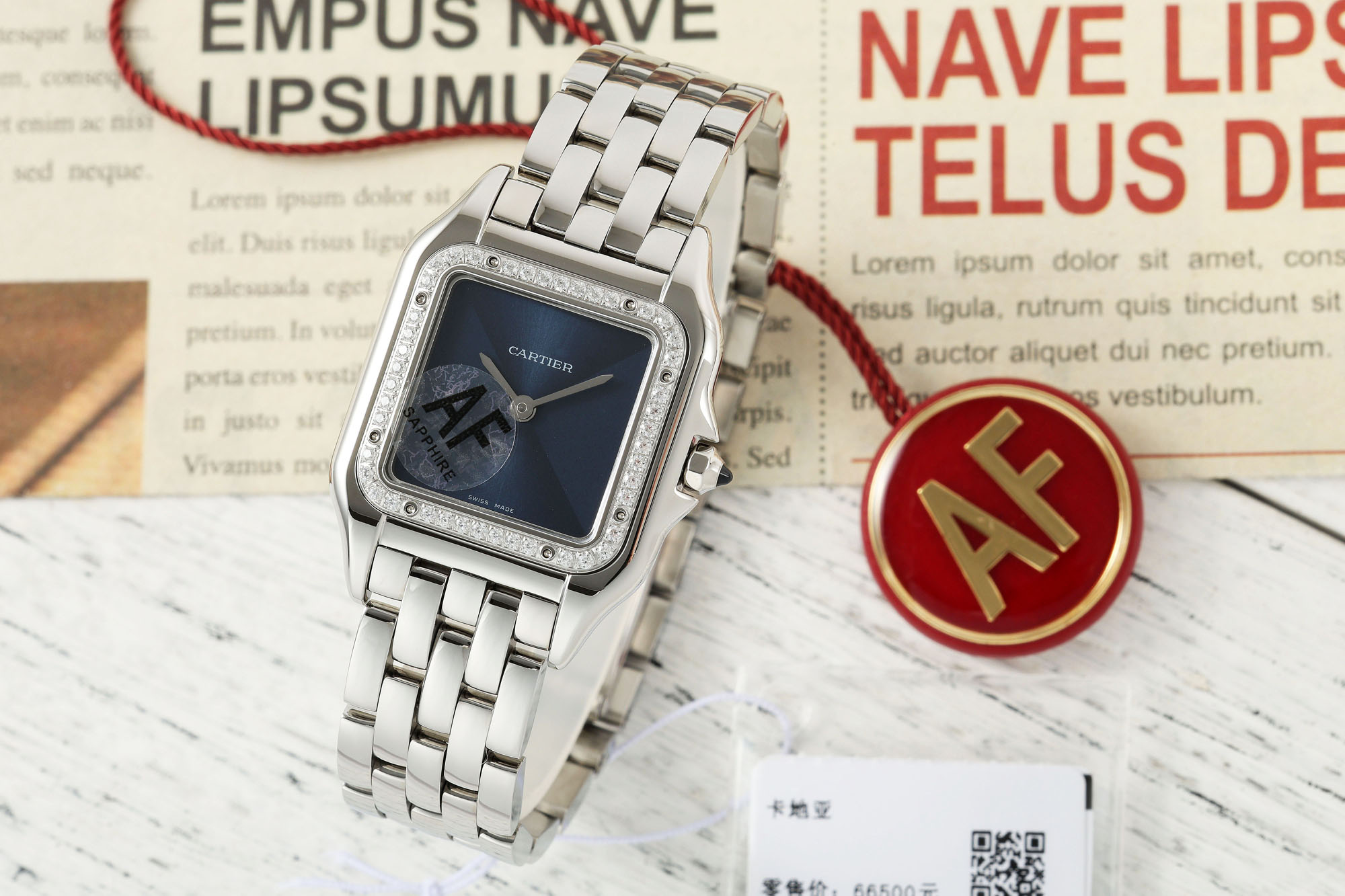 AF/까르띠에 팬더 자개 27MM×37MM