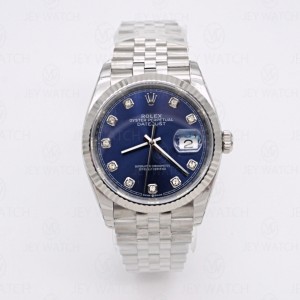 EW/롤렉스 데이저스트 블루 텐포인 36MM 126234