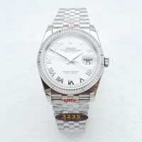 QF/ 롤렉스 데이저스트 주빌리 로만 36mm 126334
