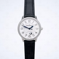 Q8/예거 르쿨트르 랑데부 클래식 나잇 & 데이 34mm 레더