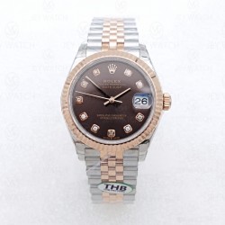 THB/ 롤렉스 데이저스트 초콜릿 선레이 31MM 에버로즈 콤비